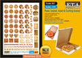 Imprimé Pizza, Pain, Toast & Planche à Découper – Diorama 1/35 1/24 – ETA n°207