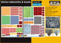 Kitchen Tablecloths & Towels – Diorama 1/48 – ETA n°267