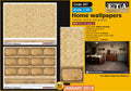 Papiers peints, tapisseries maison papier – Diorama 1/35 – ETA n°307