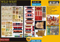 Affiche du Far West papier – Diorama 1/72 – ETA n°444