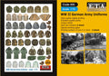 Uniformes allemand 2ème guerre mondiale WWII papier – Diorama 1/72 – ETA n°505