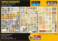 Documents allemands 2ème guerre mondiale WWII papier – Diorama 1/16 – ETA n°518