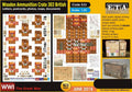 Caisses munitions, carte britannique papier – Diorama 1/35 – ETA n°533