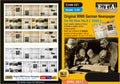 Journal allemand 2ème guerre mondiale WWII papier – Diorama 1/35 – ETA n°621