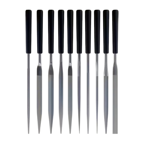 Limes de précision – Lot de 10 formes variées