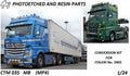 Lot Complet Détails Mercedes Actros MP4 - Accessoire Maquette Camion - CTM 035