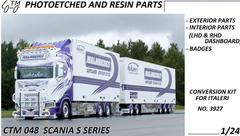 Lot Complet Détails Scania S - Accessoire Maquette Camion - CTM 048