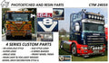 Extérieur Cabine Scania Série 4 - Accessoire Maquette Camion CTM 24033