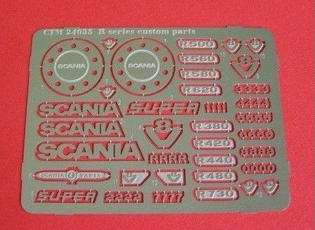 Extérieur Cabine Scania Série R - Accessoire Maquette Camion - CTM 24035