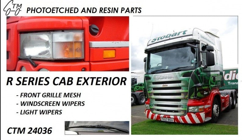 Extérieur Cabine Scania Série R - Accessoire Maquette Camion - CTM 24036