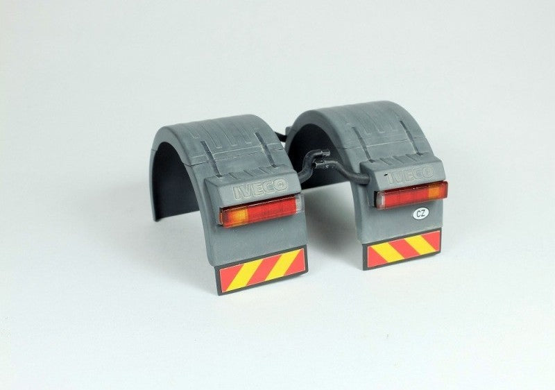 Panneaux Réfléchissants Arrière Véhicule Europe - Accessoire Maquette - CTM 24075