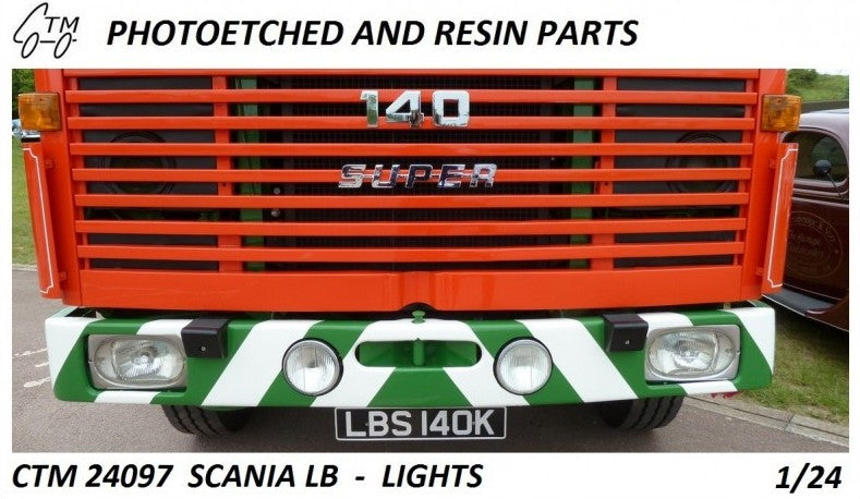 Feux Scania LB pour Camion Heller - Accessoire Maquette Camion - CTM 24097
