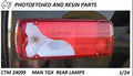 Feux Arrière MAN TGX / Scania R - Accessoire Maquette Camion - CTM 24099