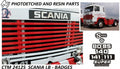 Badges Scania LB 141 Heller - Accessoire Maquette Camion - CTM 24125