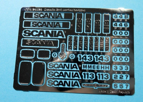 Badges Scania Série 3 Italeri - Accessoire Maquette Camion - CTM 24129