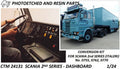Tableau de Bord Scania Série 2 Italeri - Accessoire Maquette Camion - CTM 24131