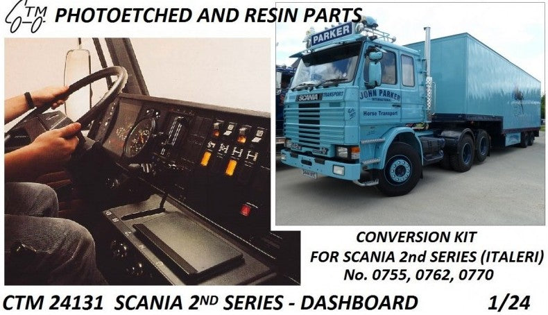 Tableau de Bord Scania Série 2 Italeri - Accessoire Maquette Camion - CTM 24131