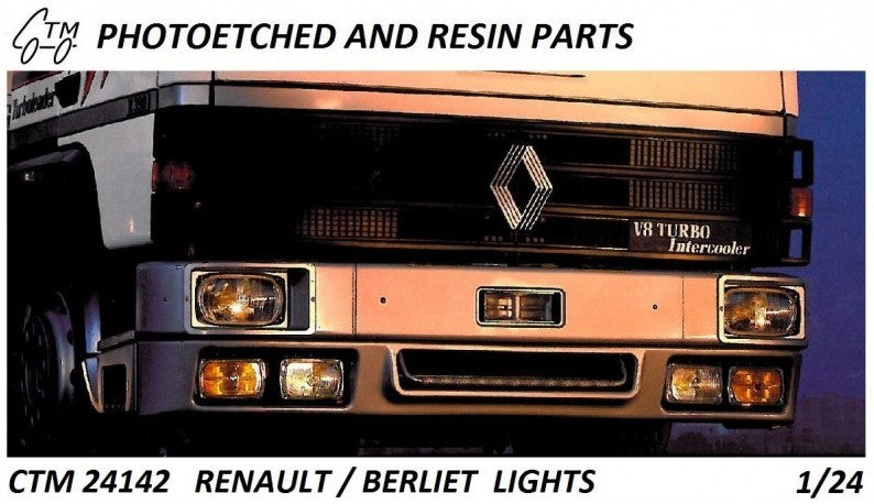 Feux Renault / Berliet Série R Italeri - Accessoire Maquette Camion - CTM 24142