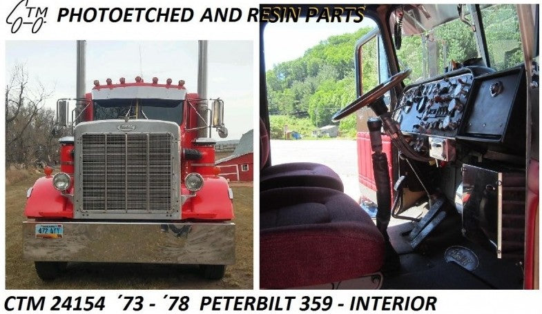 Intérieur Peterbilt AMT - Accessoire Maquette Camion - CTM 24154