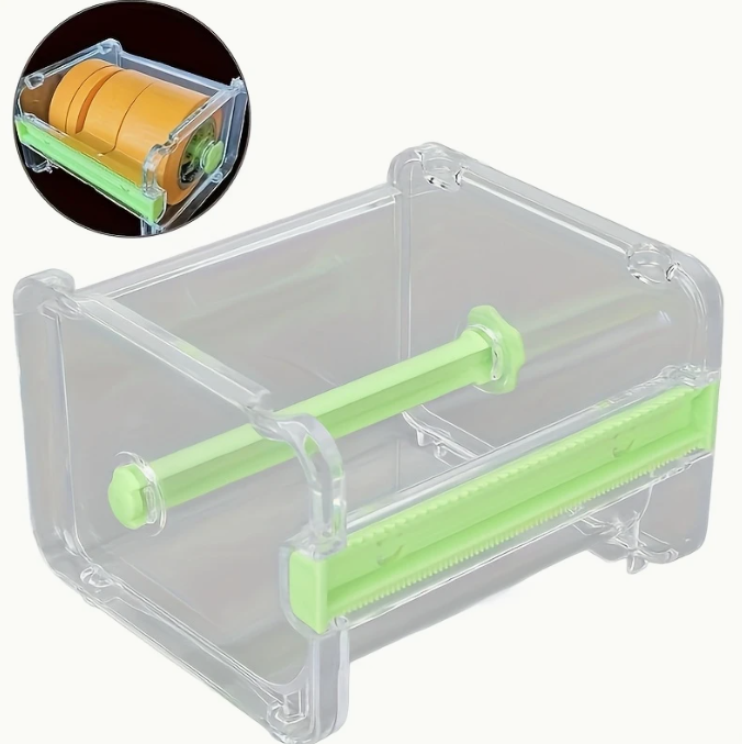 Dévidoir coupe-ruban de bureau vide – Rangement créatif & masquage