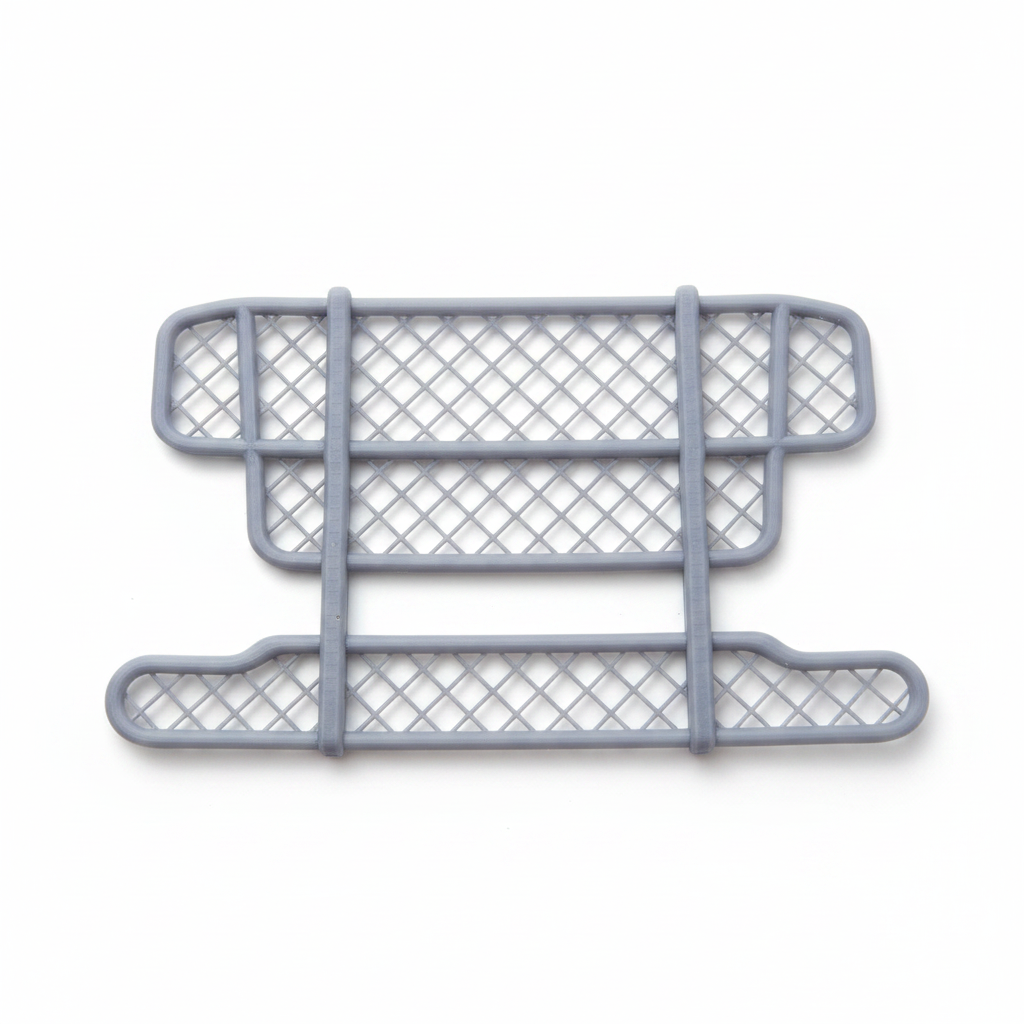 Pare-buffle typé Scania avec grille – 1/24