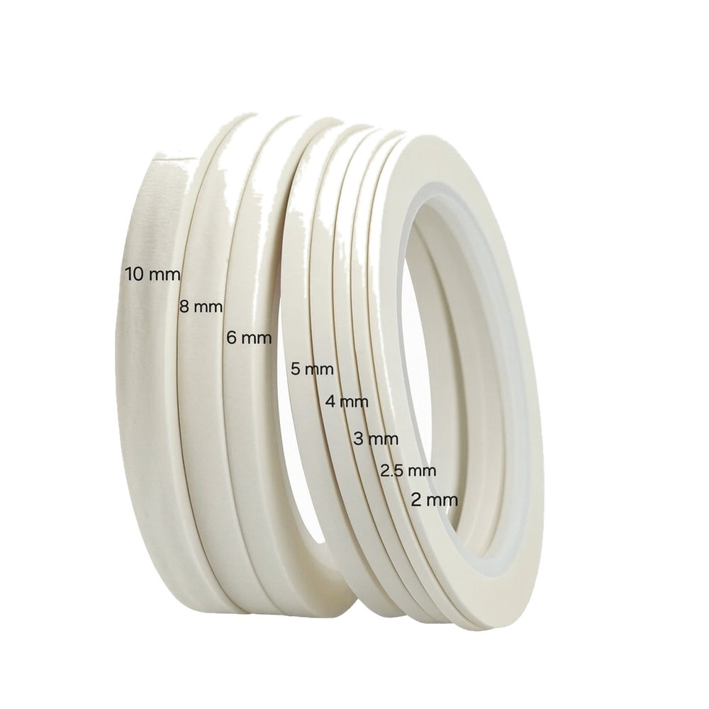 Lot de 8 Scotchs de Masquage Blanc – 25 m – Peinture & Maquette