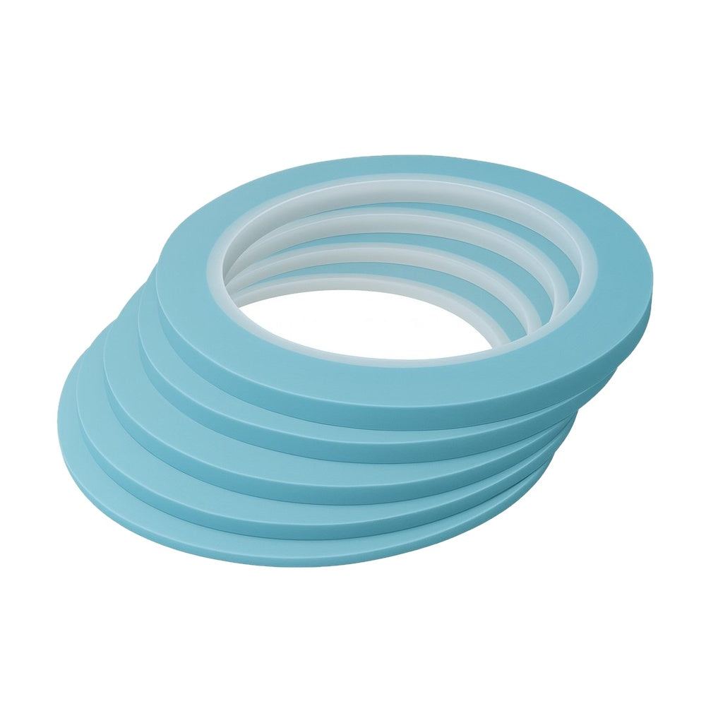 Lot de 5 Scotchs de Masquage Bleu – 33 m – Peinture & Maquette