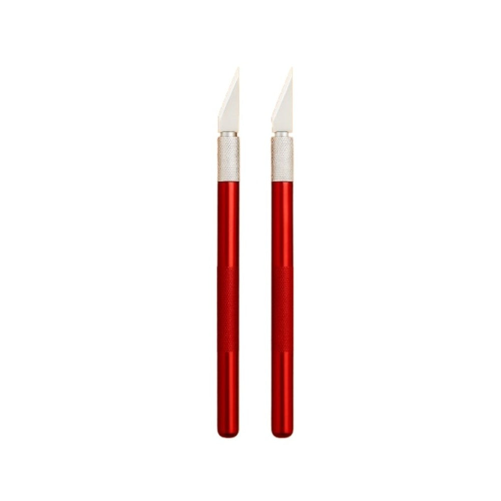 Scalpels x2 aluminium – Outils de précision pour modélisme, DIY, loisirs créatifs